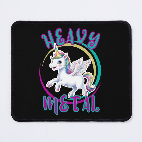 Aperçu de l'œuvre Licorne Heavy Metal créée et vendue par Domel Dirty Draft.