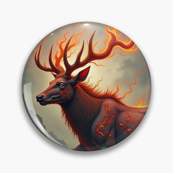 Item preview, Inferno cervidae 3 (dream mythic beast series)  designed and sold by PhilDreams.