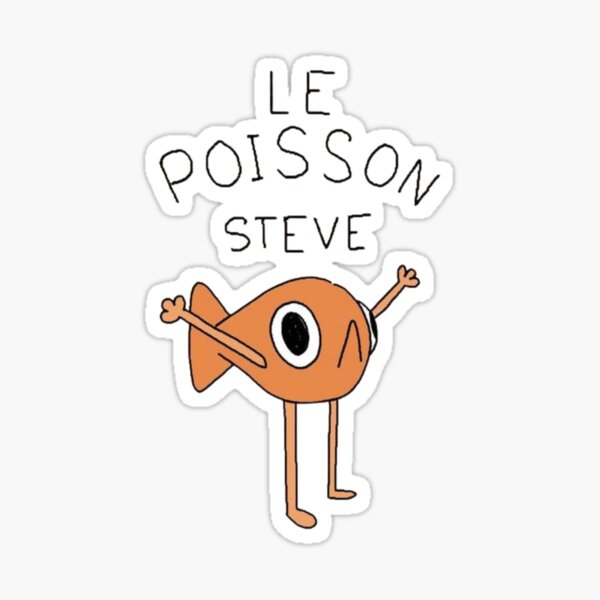 Item preview, Le Poisson Steve designed and sold by mariamidon.