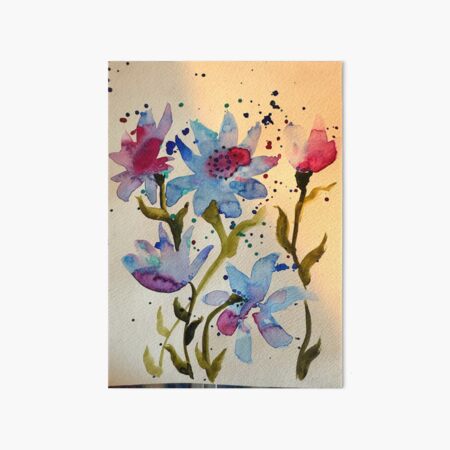 Summertime Blues Art Board Print
