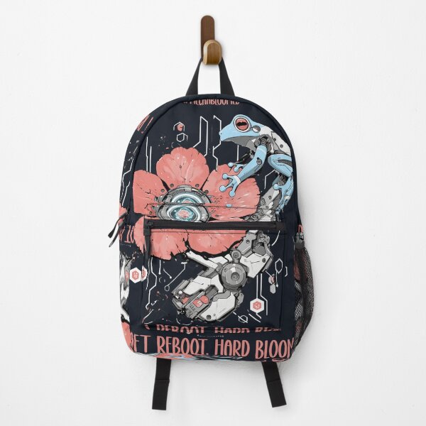 Item preview, Mechafrog Bloomed – Soft Reboot Hard Bloom Design designed and sold by Void & Valor.