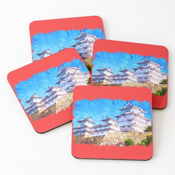 Item preview, himeji, japan, japanese, asian, asia, himeji castle, kawase hasui pacific, kawase designed and sold by happinesproject.