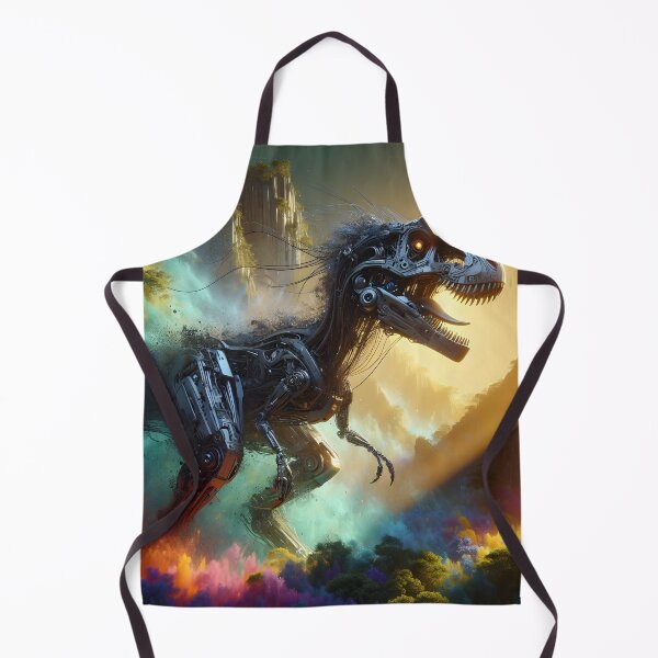 Item preview, Cyber Dinosaur in Nature – Futuristic Beast in a Wild World designed and sold by MagneticArts23.