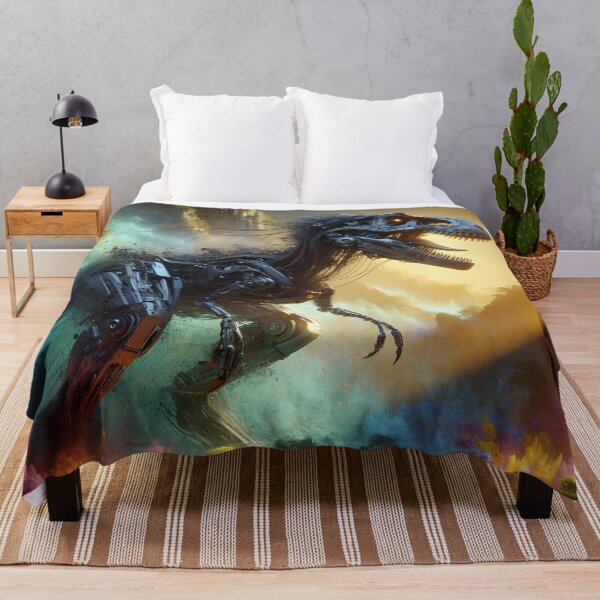 Item preview, Cyber Dinosaur in Nature – Futuristic Beast in a Wild World designed and sold by MagneticArts23.