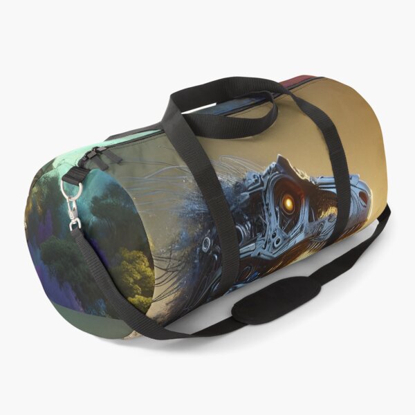 Item preview, Cyber Dinosaur in Nature – Futuristic Beast in a Wild World designed and sold by MagneticArts23.
