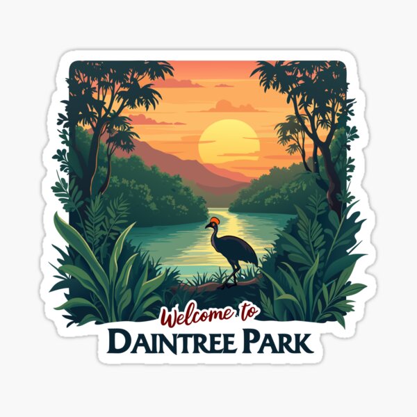 Artikel-Vorschau von Willkommen im australischen Daintree-Nationalpark, designt und verkauft von Blok45.