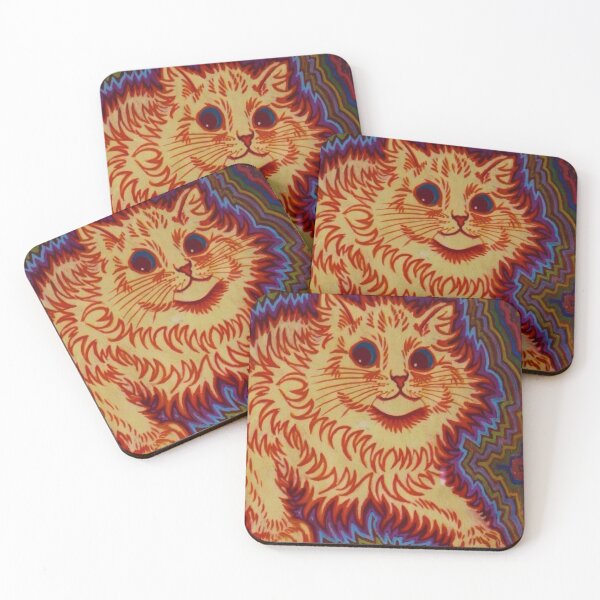 Item preview, cat paintings by louis wain designed and sold by irynaartbyim.