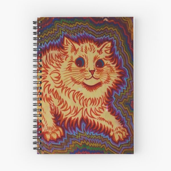 Item preview, cat paintings by louis wain designed and sold by irynaartbyim.
