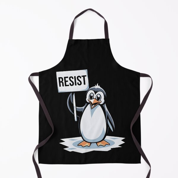Item preview, Penguins Protest Against Tariffs Funny Penguin Tariff designed and sold by AniArtPL.
