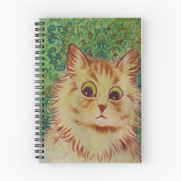 Item preview, cat paintings by louis wain designed and sold by irynaartbyim.
