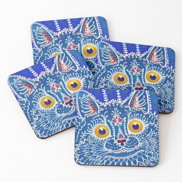 Item preview, cat paintings by louis wain designed and sold by irynaartbyim.