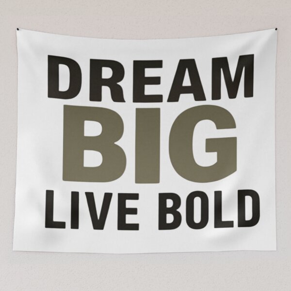 Item preview, Copy of Dream Big Live Bold T-Shirt | Motivational Design designed and sold by ZENTIO.