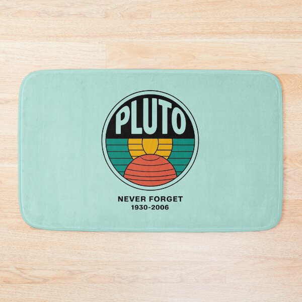 Item preview, Pluto Never Forget Retro Tribute Design designed and sold by theartfulaspie.