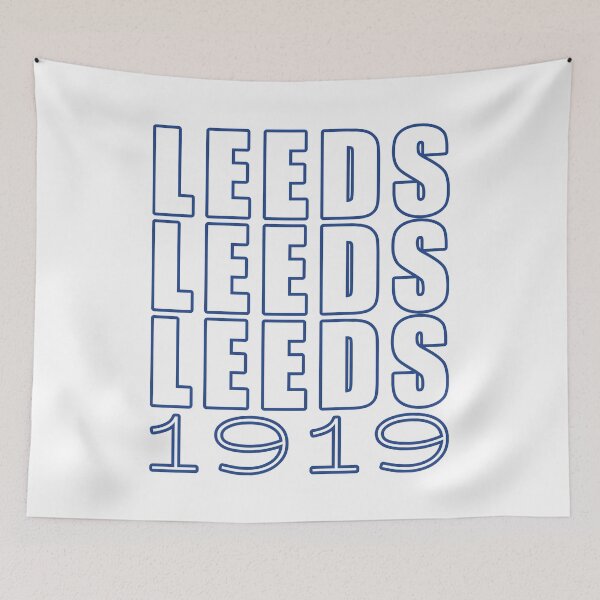 Item preview, Leeds, Leeds, Leeds (White On White Edition) designed and sold by IKDG.