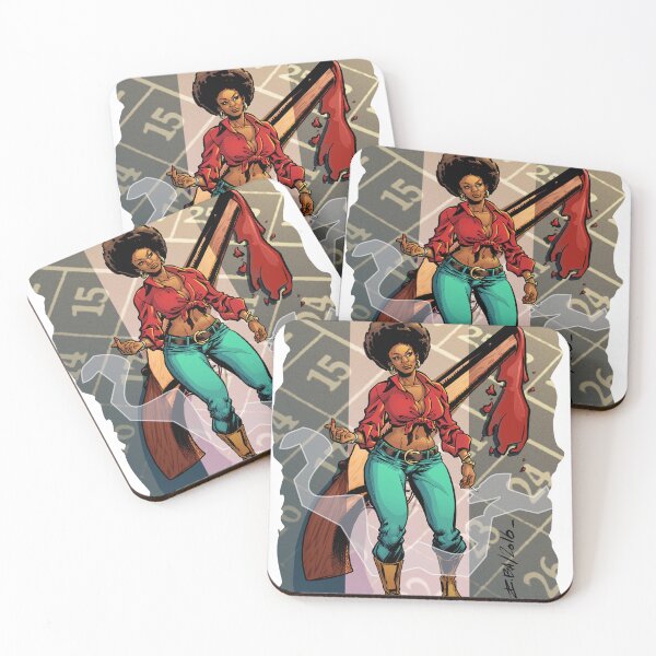 Item preview, Cigarettegirl 27 Revenge Queen – Afro badass designed and sold by Ismasmgarts.