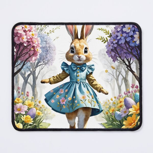 Item preview, A happy Easter bunny in his new dress designed and sold by dedoma.