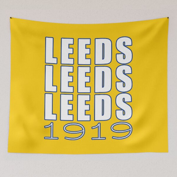 Item preview, Leeds, Leeds, Leeds (White On Yellow Edition) designed and sold by IKDG.