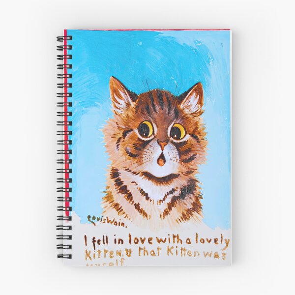Item preview, Cat paintings by louis wain designed and sold by irynaartbyim.