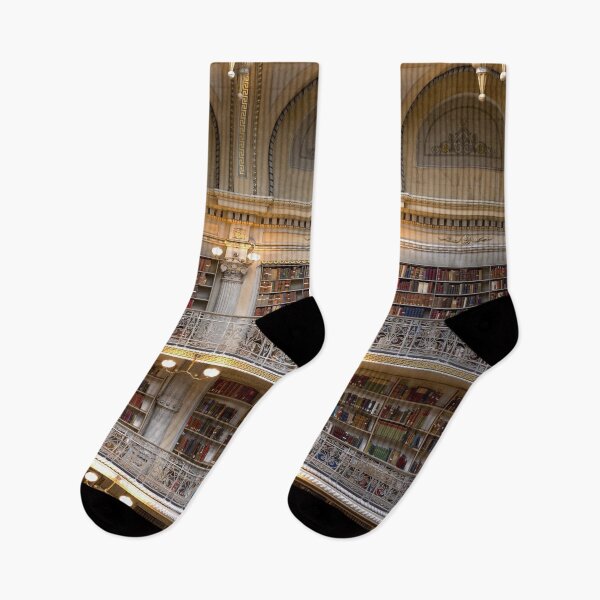 Item preview, George Peabody Library upper floors and wrought iron railings color book lovers dream photographic art print designed and sold by Jéanpaul  Ferro.