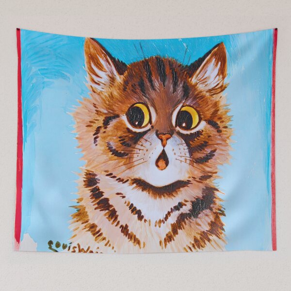 Item preview, Cat paintings by louis wain designed and sold by irynaartbyim.