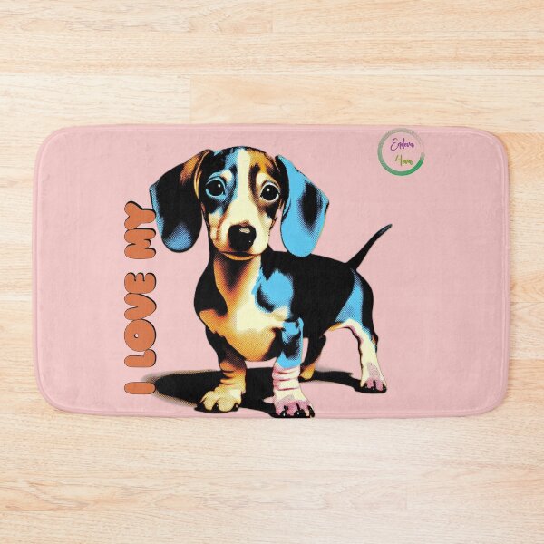 Item preview, I Love My Dachshund designed and sold by Endeva4eva.