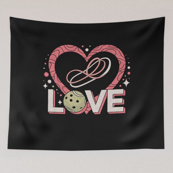 Item preview, I Love Pickleball Heart Vintage Pickle Ball Player Women Men designed and sold by clothesy7.