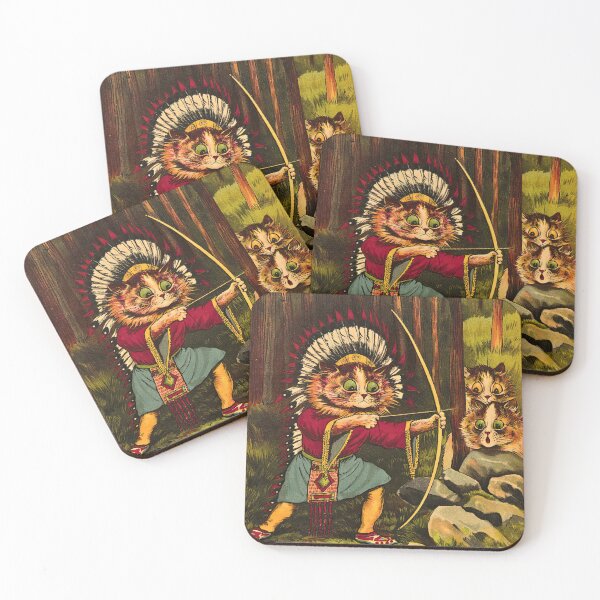 Item preview, Louis Wain Art Print designed and sold by irynaartbyim.