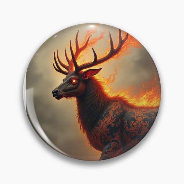 Item preview, Inferno cervidae 4 (dream mythic beast series) designed and sold by PhilDreams.