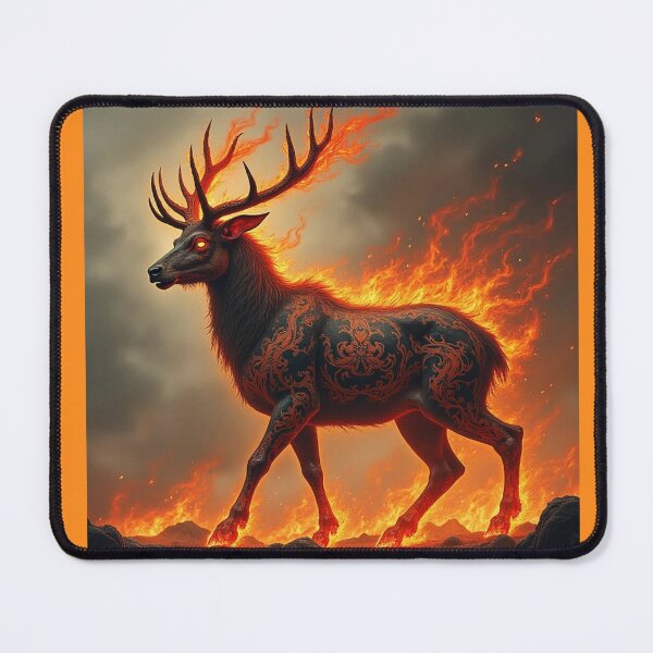 Item preview, Inferno cervidae 4 (dream mythic beast series) designed and sold by PhilDreams.