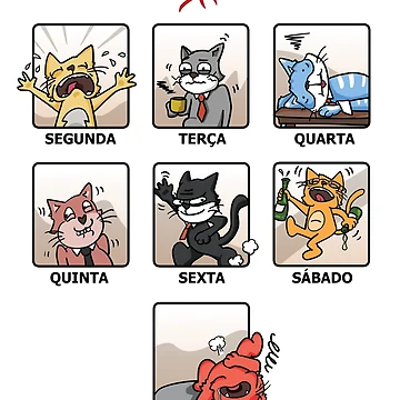 Artwork thumbnail, Cat Week by Random Artist Studio_br