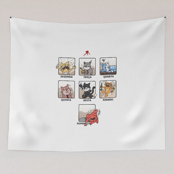 Item preview, Cat Week designed and sold by Random Artist Studio_br.