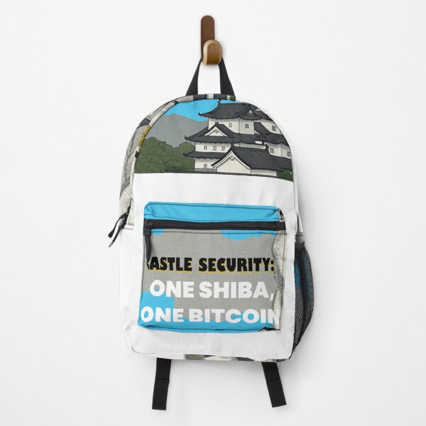 Item preview, Castle Security: One Shiba, One Bitcoin - Crypto Art designed and sold by Zini-ArtStudio.