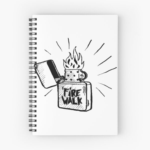 Item preview, Fire Walk (black) designed and sold by KawaiiCaps.