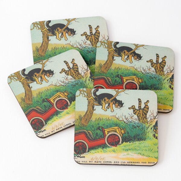 Item preview, Louis Wain Art Print designed and sold by irynaartbyim.