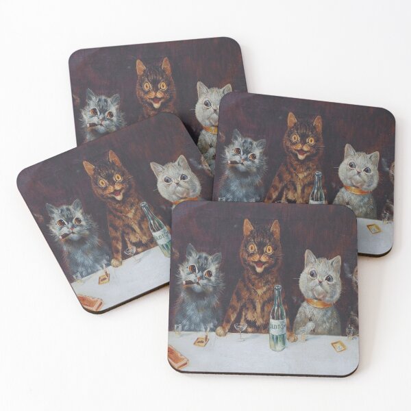 Item preview, Louis Wain Art Print designed and sold by irynaartbyim.