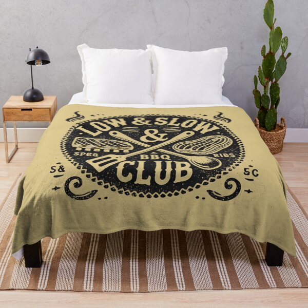 Item preview, Low & Slow BBQ Club – Meat Lover’s Vintage Design designed and sold by Timber & Dust.