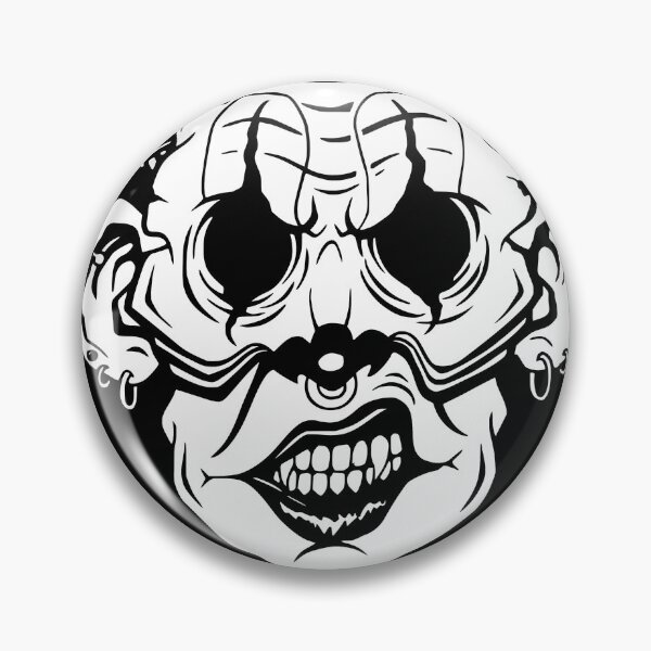 Aperçu de l'œuvre Clown démon des enfers créée et vendue par MadMarkerDesign.