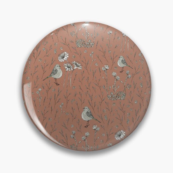 Item preview, Birds in the forest mocha mousse designed and sold by cezidesign.