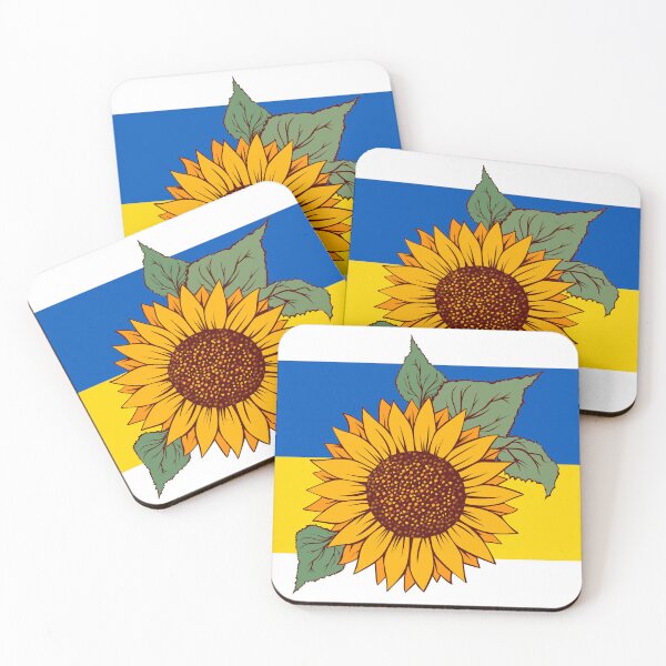 Item preview, Sunflower ukrainian flag designed and sold by TamGustam.