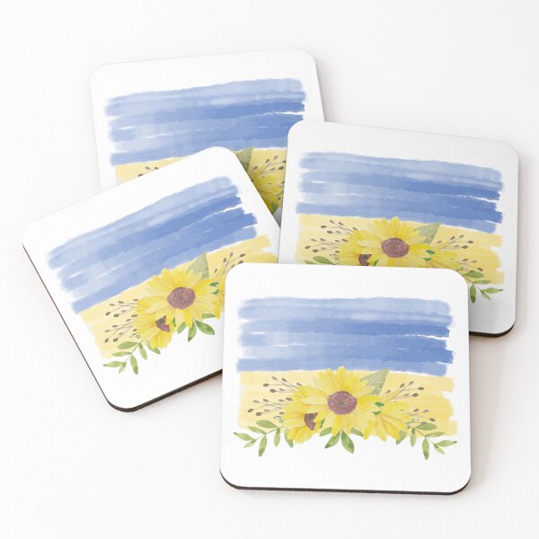 Item preview, Ukrainian flag sunflower designed and sold by TamGustam.