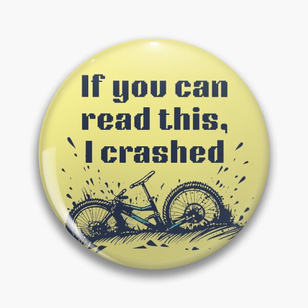 Item preview, If you can read this, I crashed designed and sold by GearHead Designs.