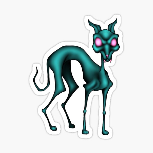 Item preview, Gothic style dog designed and sold by HantikShit.