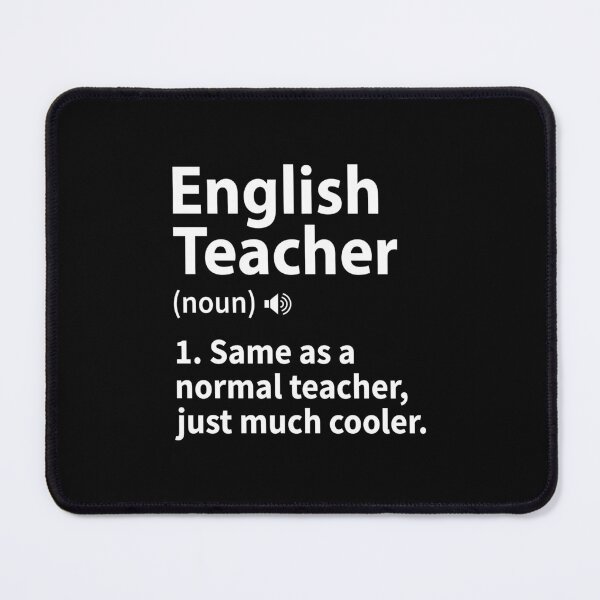 Item preview, English Teacher Definition Funny Back To School First Day designed and sold by DexertimaArt.