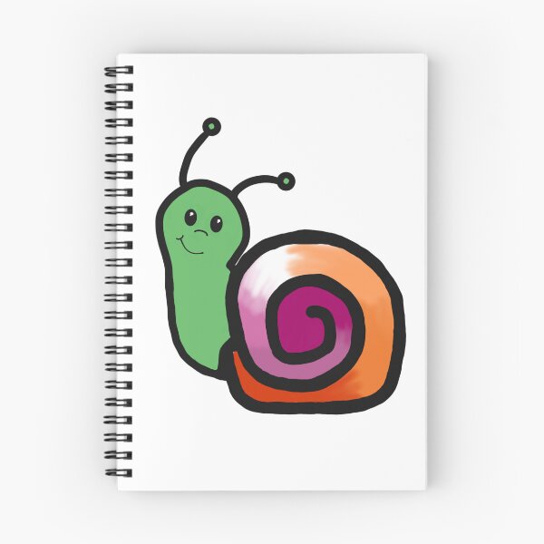 Item preview, Lesbian Pride Snail  designed and sold by cjo582.