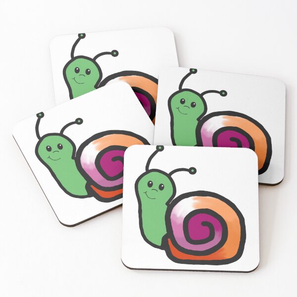 Item preview, Lesbian Pride Snail  designed and sold by cjo582.