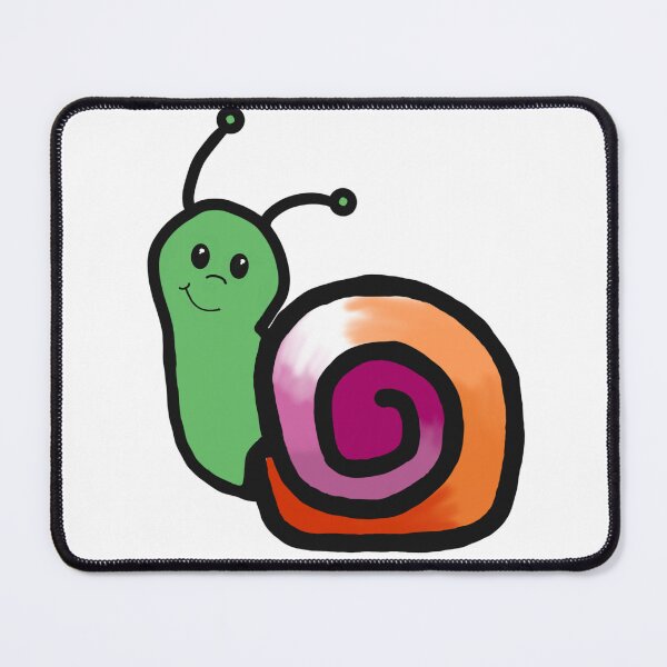 Item preview, Lesbian Pride Snail  designed and sold by cjo582.