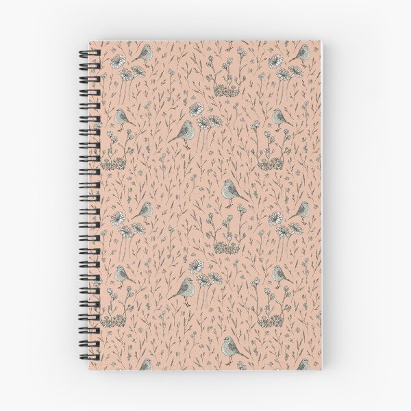 Item preview, Birds in the forest salmon designed and sold by cezidesign.