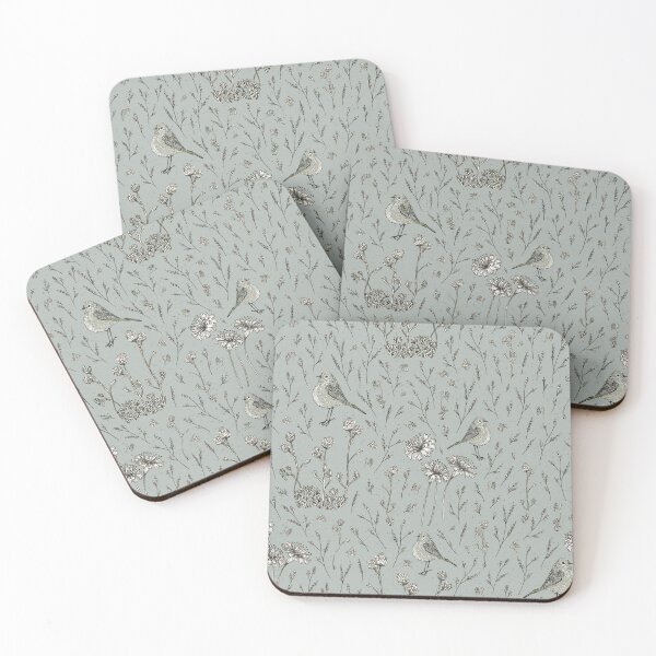 Item preview, Birds in the forest storm gray designed and sold by cezidesign.