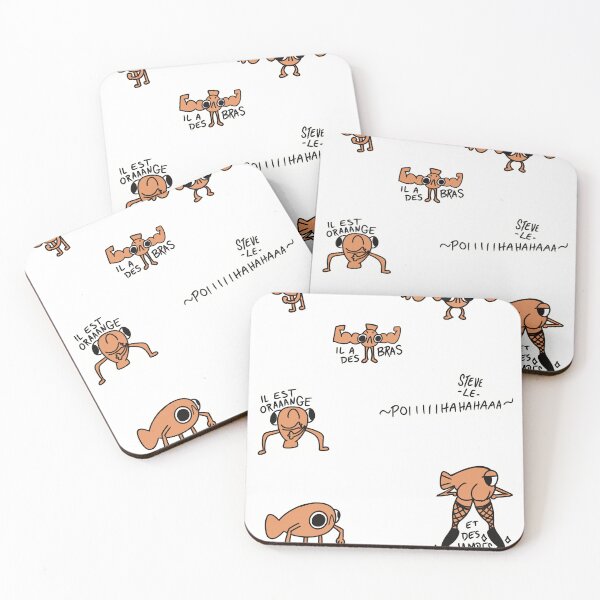 Item preview, Le Poisson Steve sticker pack designed and sold by DinoCatDraws.