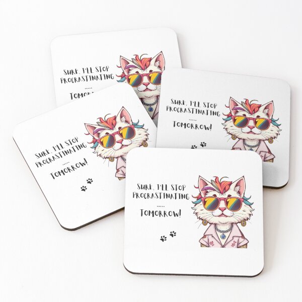 Item preview, Procrastinating designed and sold by Paws For Effect.